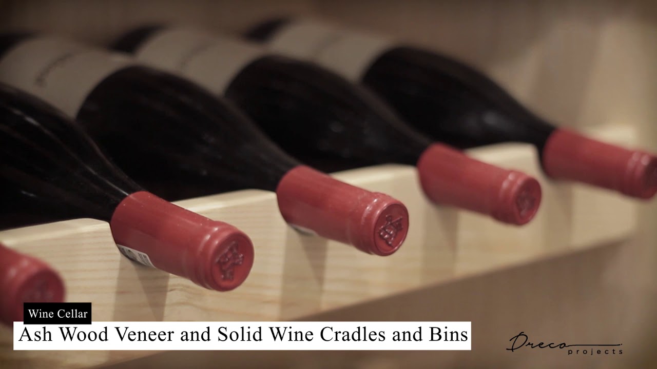 Dreco Projects luxurious residential wine cellar.